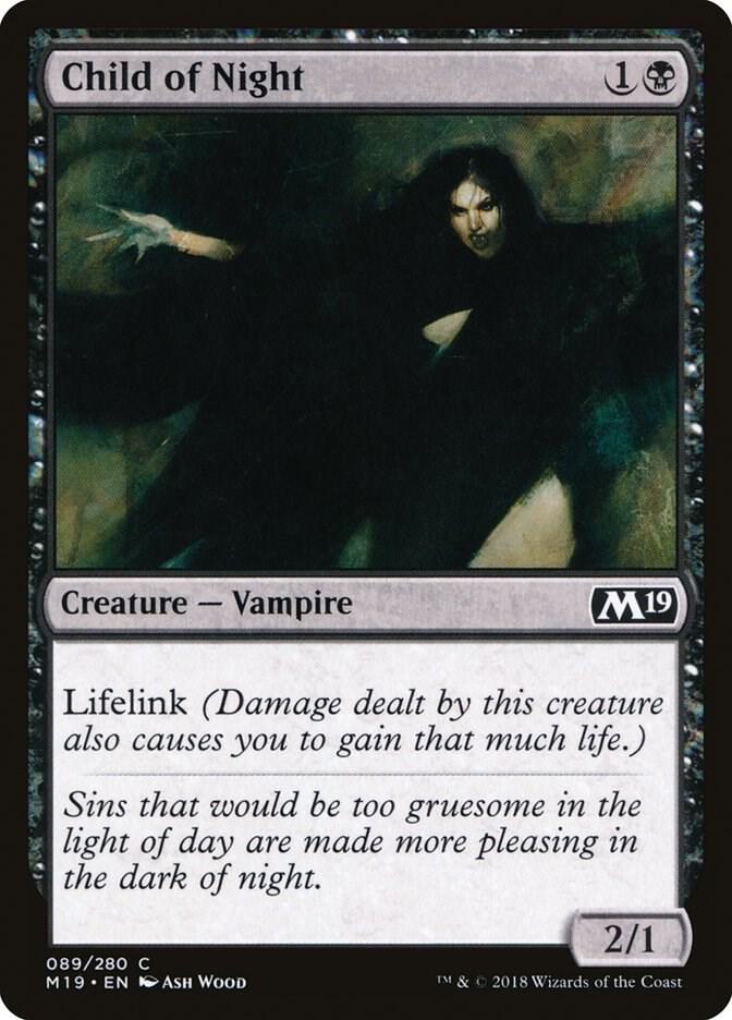 Child of Night 89 card from Core Set 2019