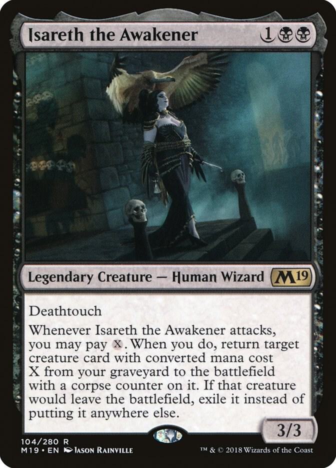 Isareth the Awakener 104 card from Core Set 2019