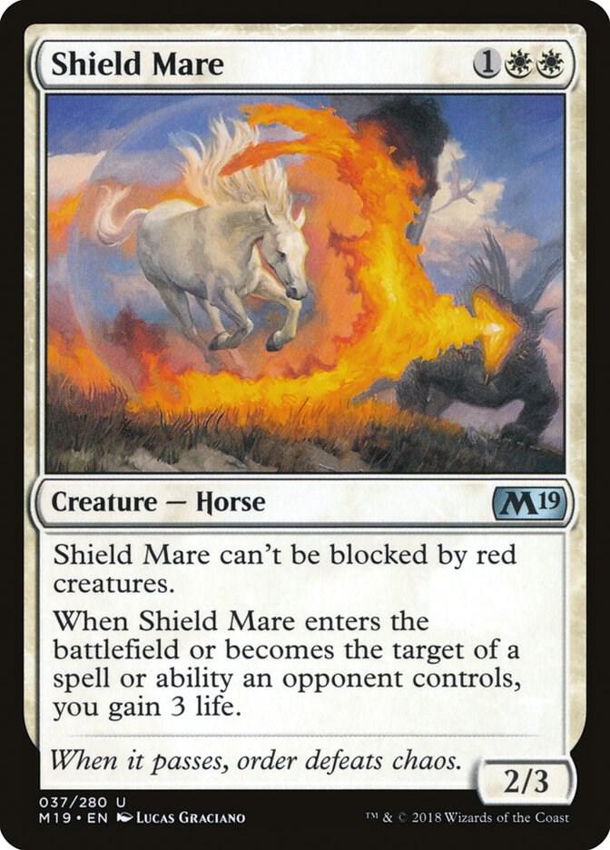 Shield Mare 37 card from Core Set 2019