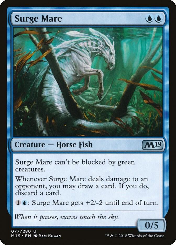 Surge Mare 77 card from Core Set 2019