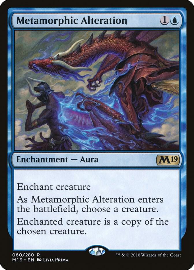 Metamorphic Alteration 60 card from Core Set 2019