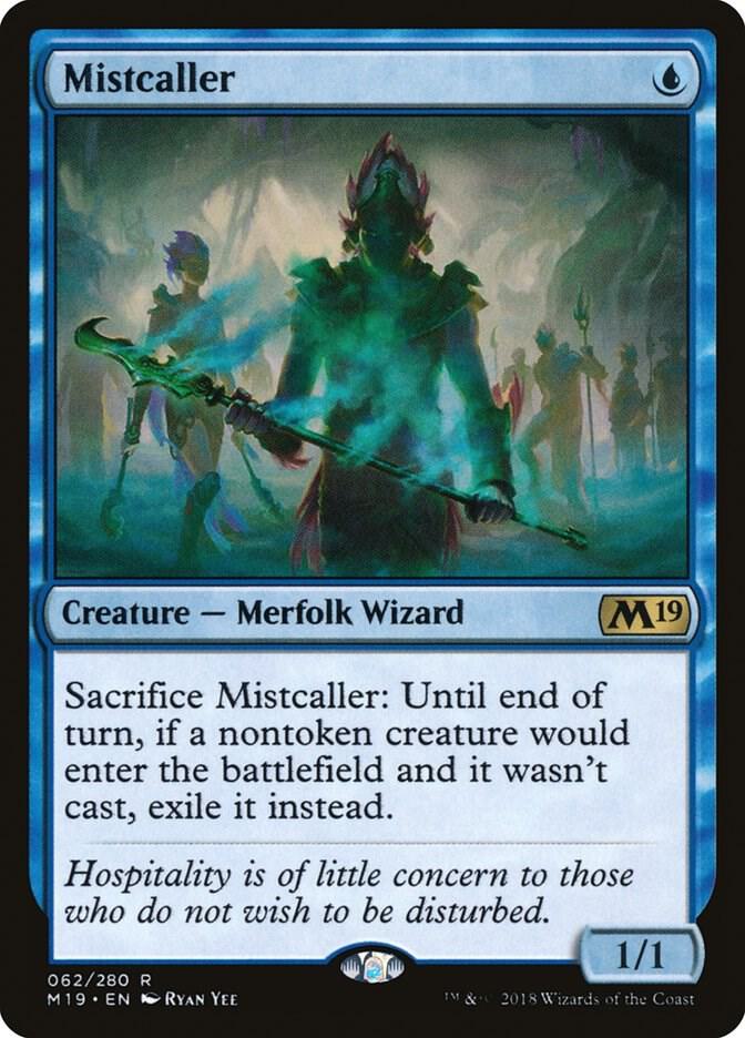 Mistcaller 62 card from Core Set 2019