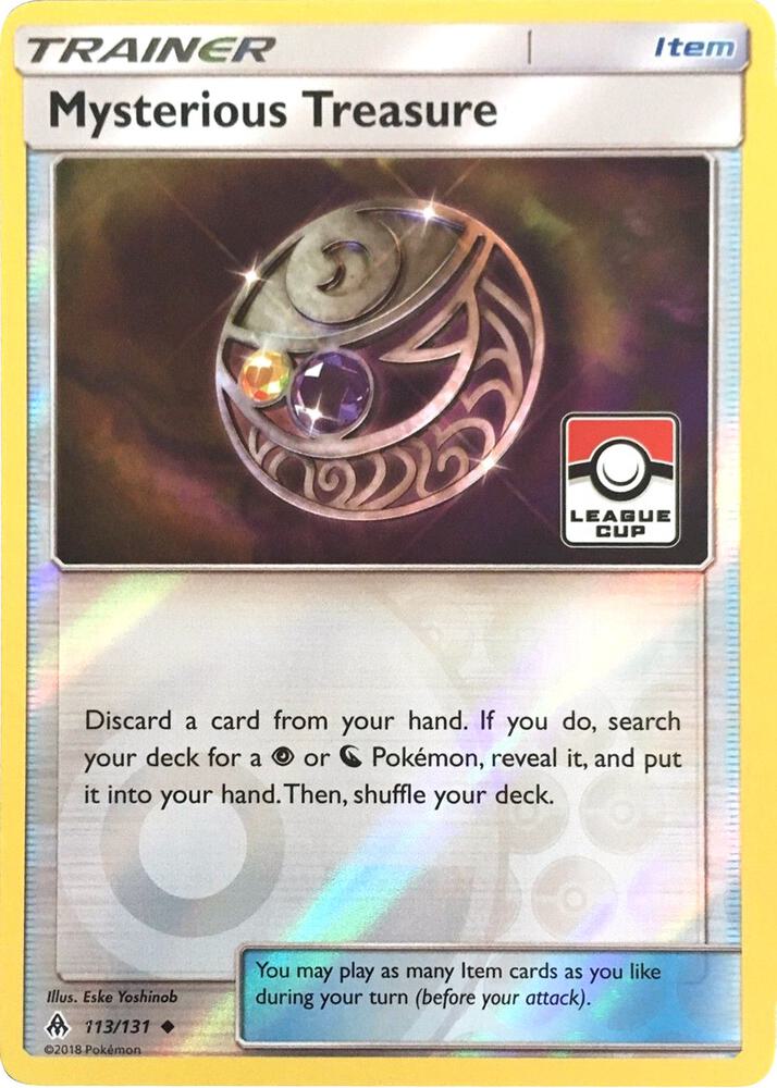 Mysterious Treasure (League Cup) 113/131 card from League & Championship Cards