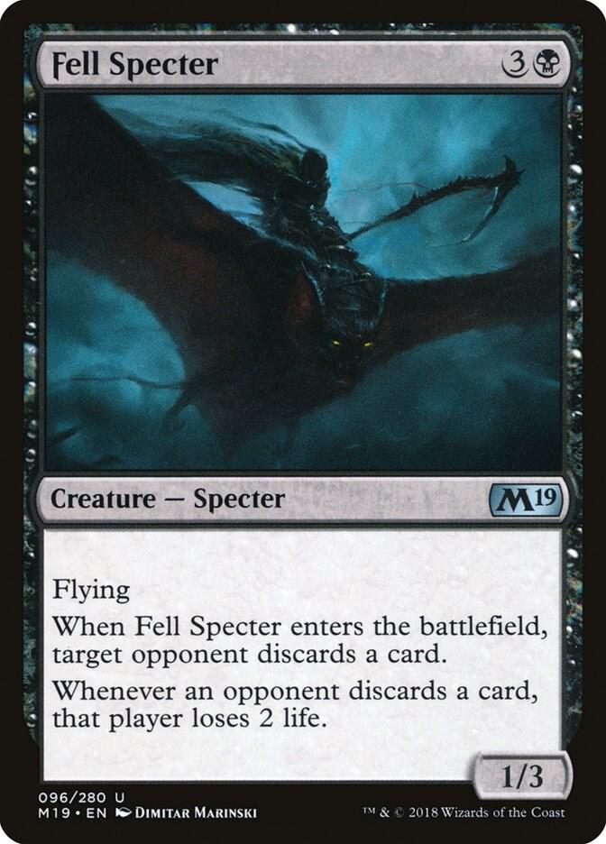 Fell Specter 96 card from Core Set 2019