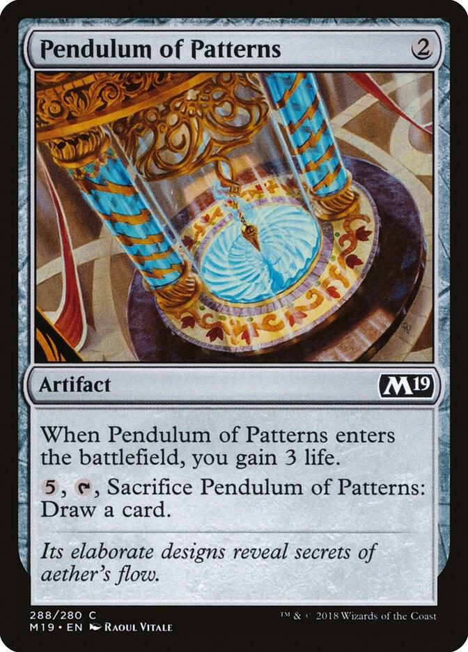 Pendulum of Patterns 288 card from Core Set 2019