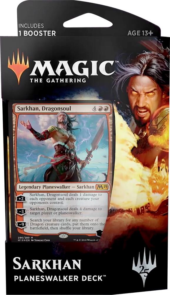 Core Set 2019 - Planeswalker Deck [Sarkhan] card from Core Set 2019