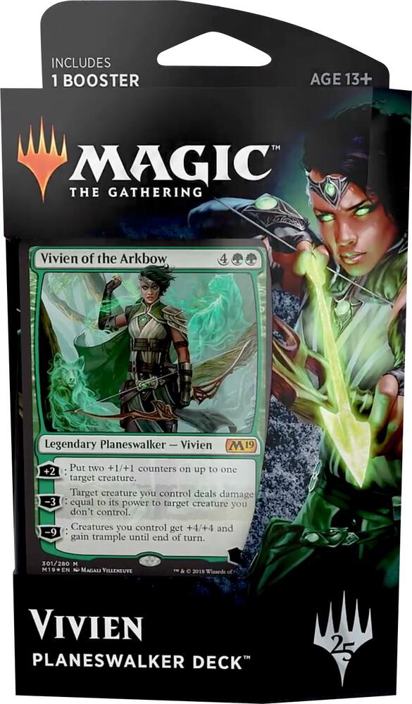 Core Set 2019 - Planeswalker Deck [Vivien] sealed product from Core Set 2019