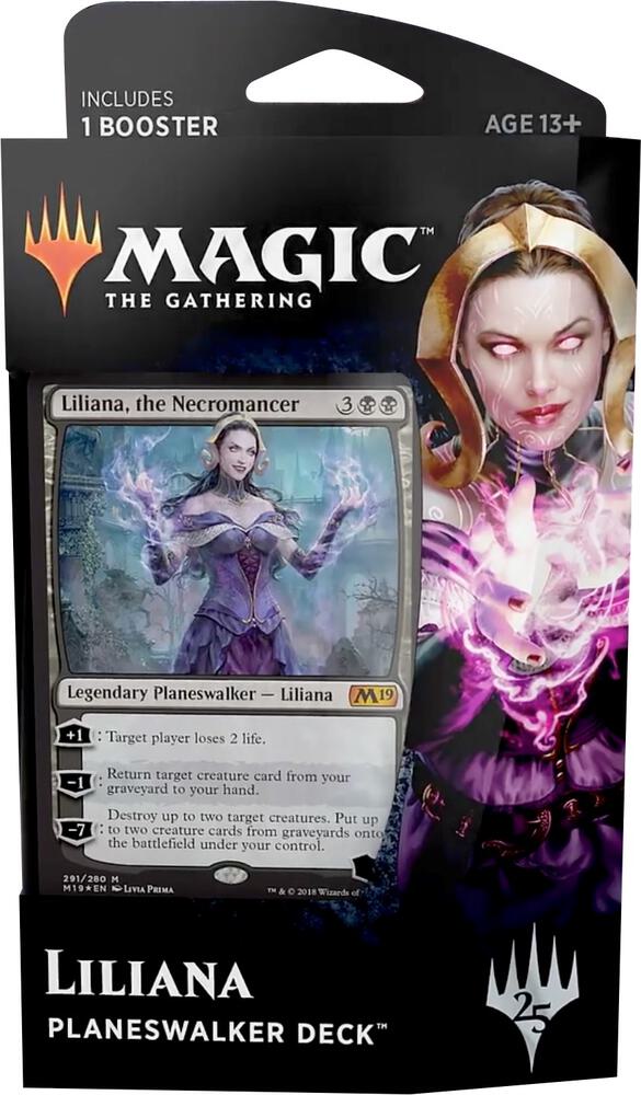 Core Set 2019 - Planeswalker Deck [Liliana] card from Core Set 2019