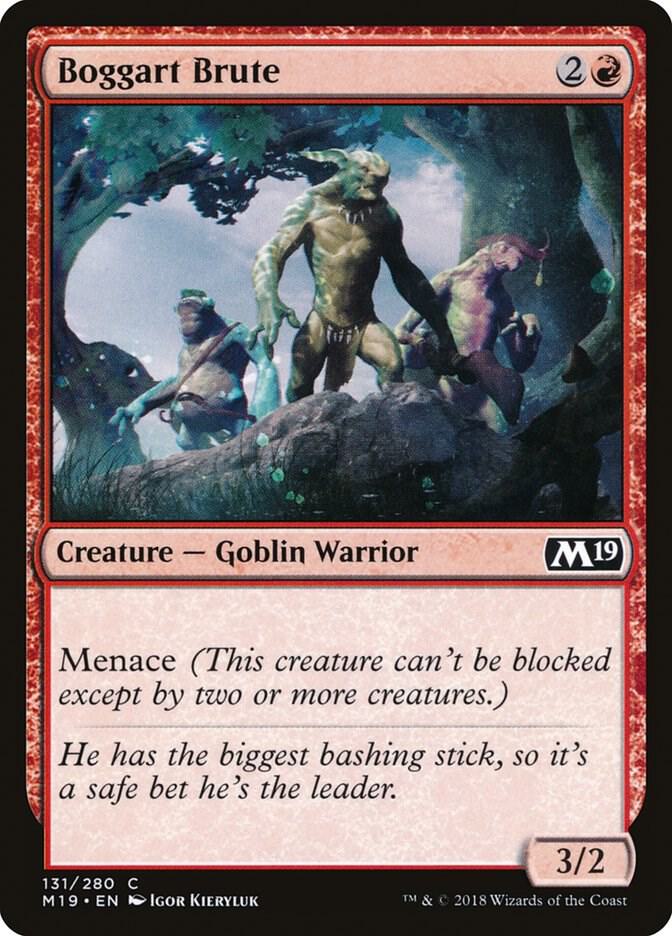 Boggart Brute 131 card from Core Set 2019