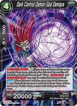 Dark Control Demon God Demigra BT4-106 card from Colossal Warfare