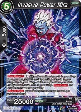 Invasive Power Mira BT4-109 card from Colossal Warfare