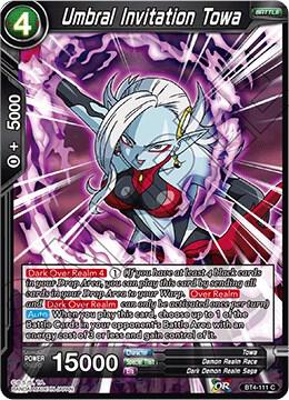 Umbral Invitation Towa BT4-111 card from Colossal Warfare