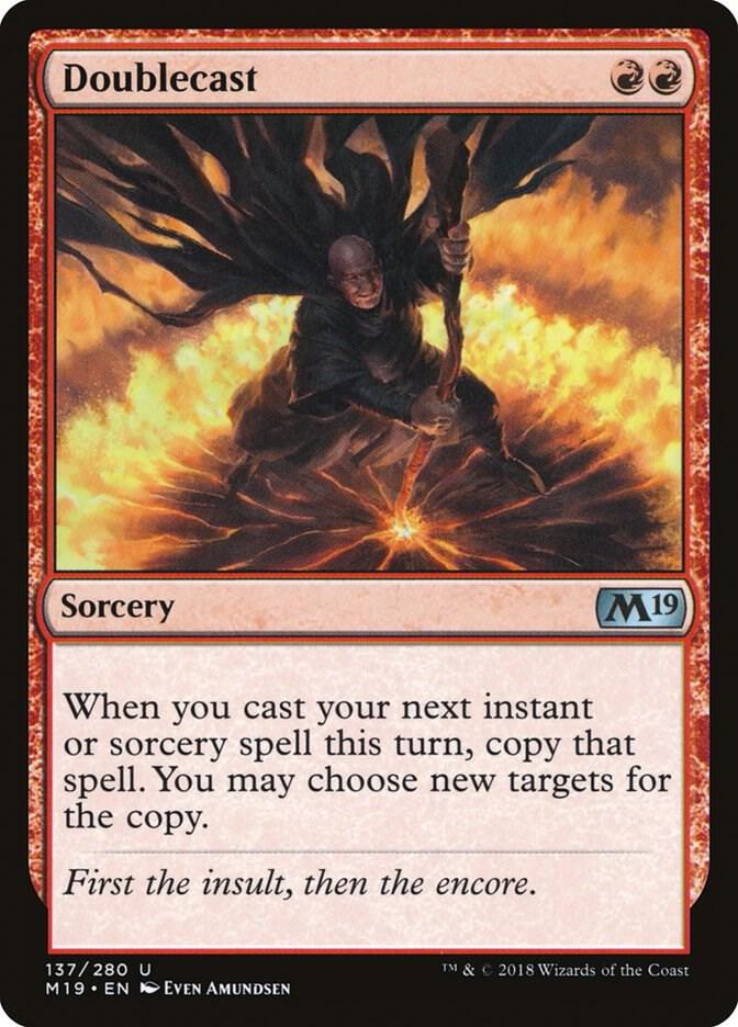 Doublecast 137 card from Core Set 2019