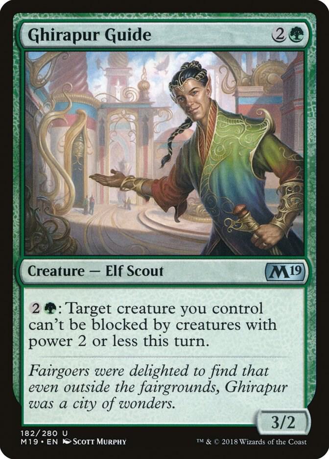 Ghirapur Guide 182 card from Core Set 2019