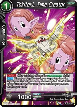 Tokitoki, Time Creator BT4-119 card from Colossal Warfare