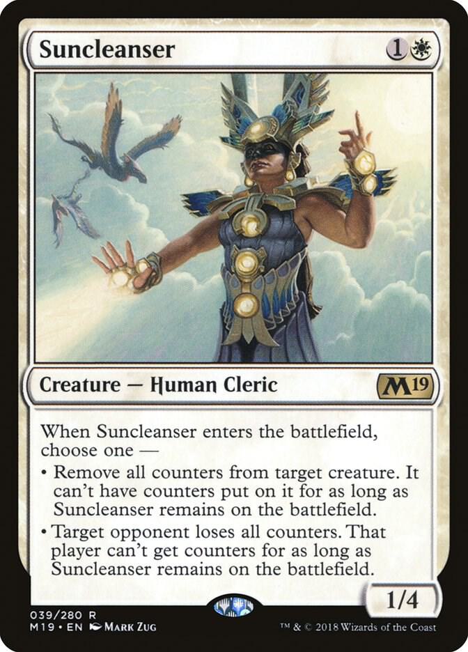 Suncleanser 39 card from Core Set 2019