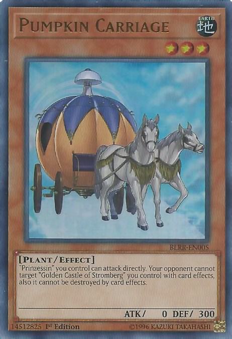 Pumpkin Carriage BLRR-EN005 card from Battles of Legend: Relentless Revenge