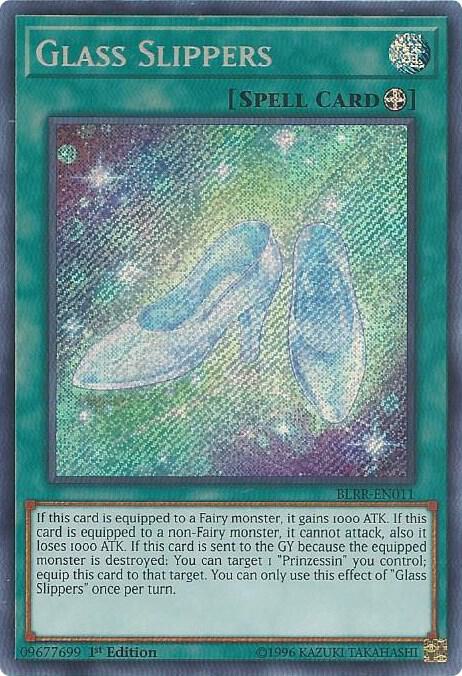 Glass Slippers BLRR-EN011 card from Battles of Legend: Relentless Revenge