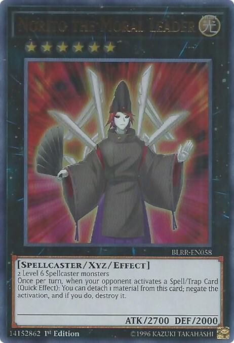 Norito the Moral Leader BLRR-EN058 card from Battles of Legend: Relentless Revenge