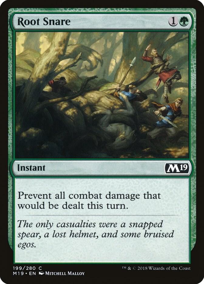 Root Snare 199 card from Core Set 2019