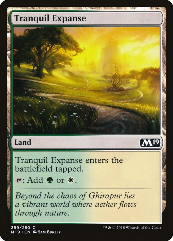 Tranquil Expanse 259 card from Core Set 2019