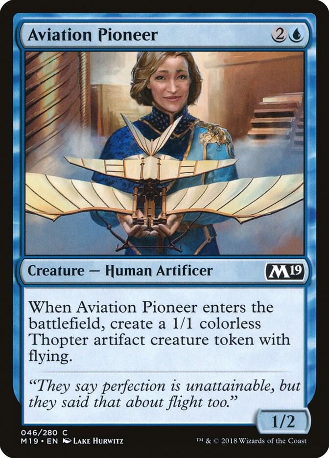 Aviation Pioneer 46 card from Core Set 2019