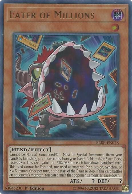 Eater of Millions BLRR-EN078 card from Battles of Legend: Relentless Revenge