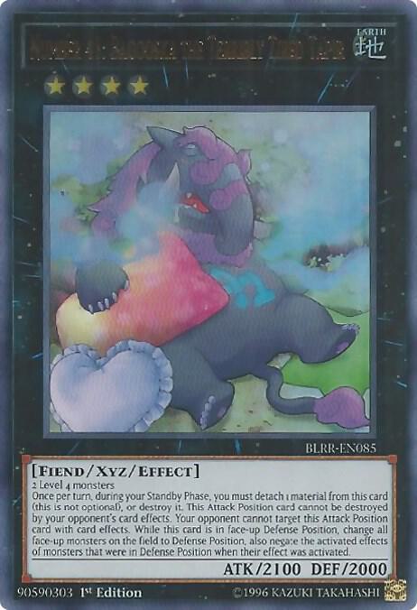 Number 41: Bagooska the Terribly Tired Tapir BLRR-EN085 card from Battles of Legend: Relentless Revenge