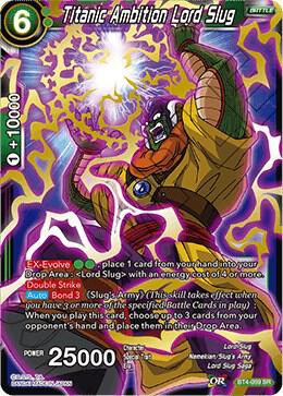 Titanic Ambition Lord Slug BT4-059 card from Colossal Warfare