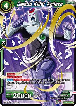 Combo Killer Anilaza BT4-067 card from Colossal Warfare
