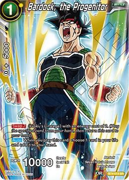 Bardock, the Progenitor BT4-073 card from Colossal Warfare