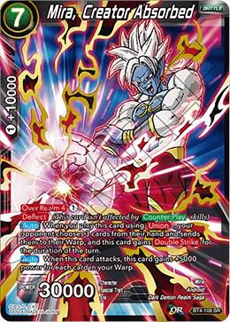 Mira, Creator Absorbed BT4-108 card from Colossal Warfare