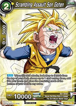 Scrambling Assault Son Goten P-062 card from Promotion Cards