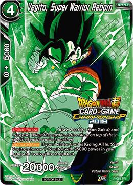 Vegito, Super Warrior Reborn P-065 card from Tournament Promotion Cards