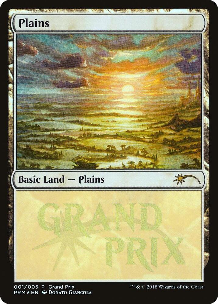 Plains 1 card from Grand Prix Promos