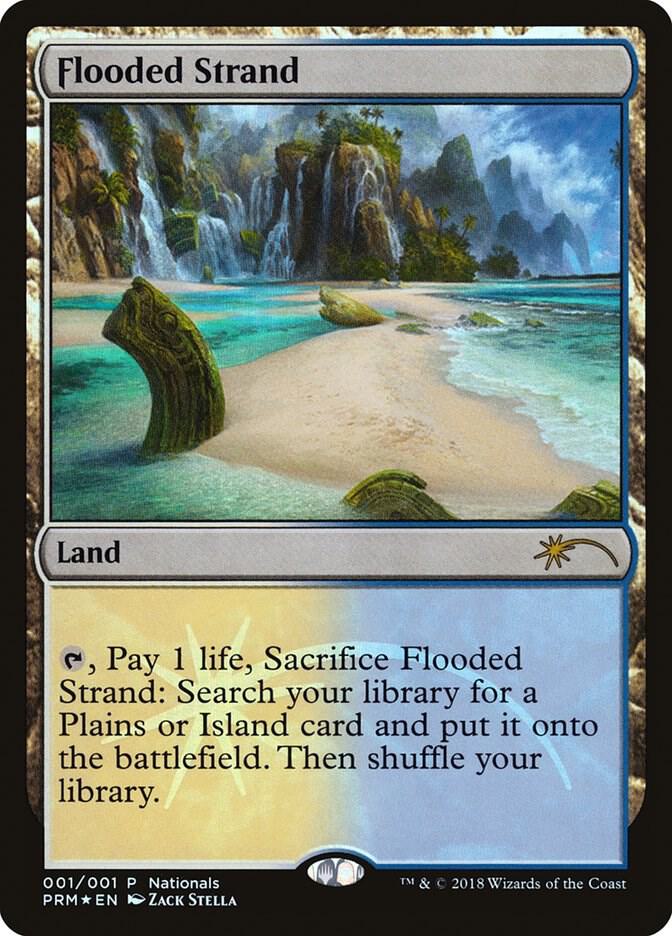 Flooded Strand 1 card from Unique and Miscellaneous Promos