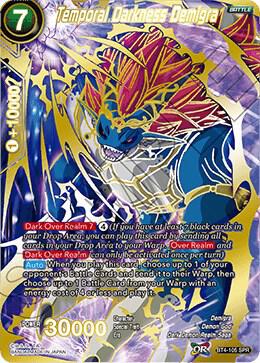 Temporal Darkness Demigra (SPR) BT4-105 card from Colossal Warfare
