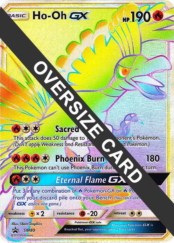 Ho-Oh GX (SM Black Star Promo) SM80 card from Jumbo Cards