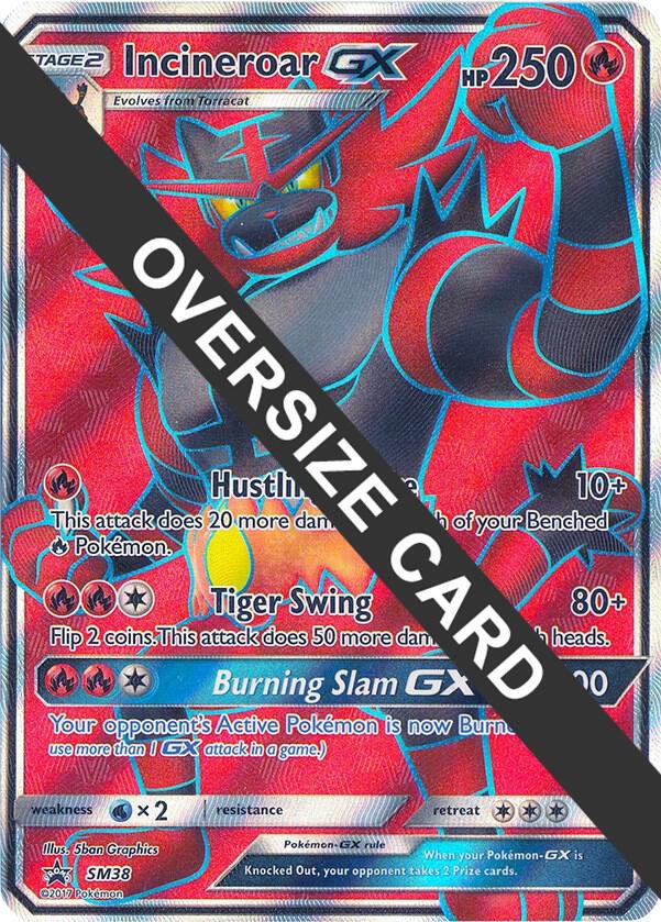 Incineroar GX (SM Black Star Promo) SM38 card from Jumbo Cards