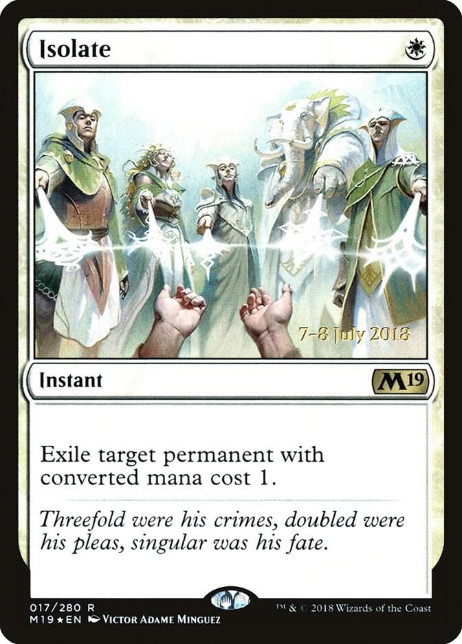 Isolate 17 card from Prerelease Cards