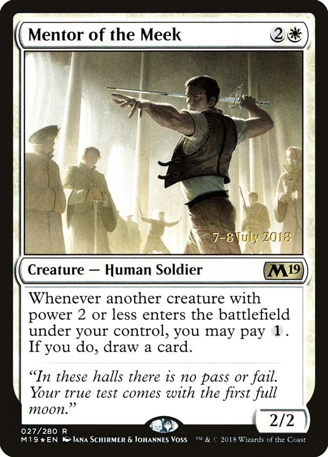 Mentor of the Meek 27 card from Prerelease Cards