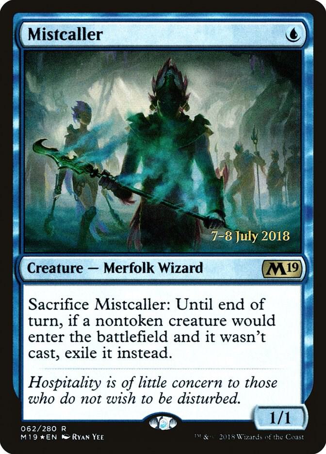 Mistcaller 62 card from Prerelease Cards
