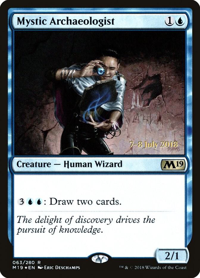Mystic Archaeologist 63 card from Prerelease Cards