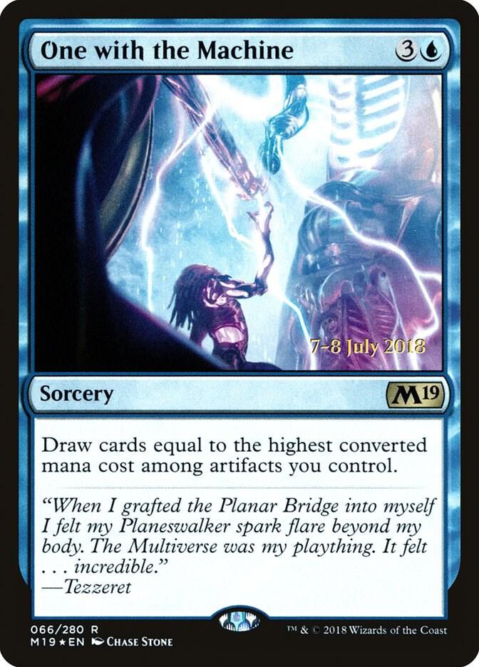 One with the Machine 66 card from Prerelease Cards