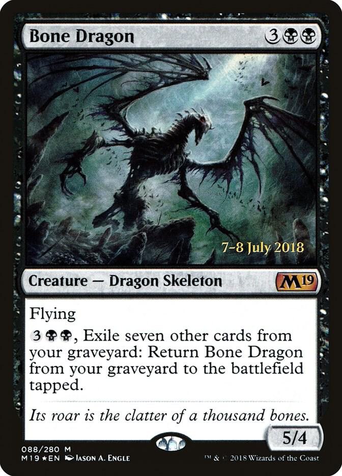 Bone Dragon 88 card from Prerelease Cards