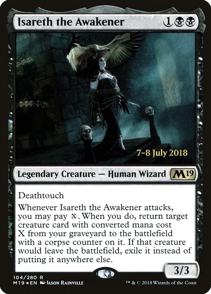 Isareth the Awakener 104 card from Prerelease Cards