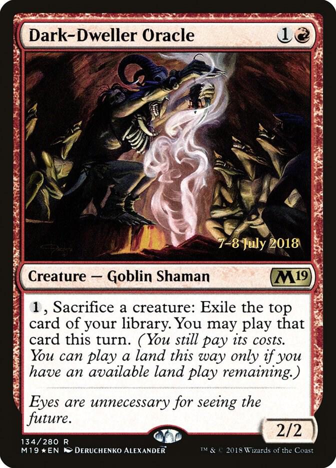 Dark-Dweller Oracle 134 card from Prerelease Cards