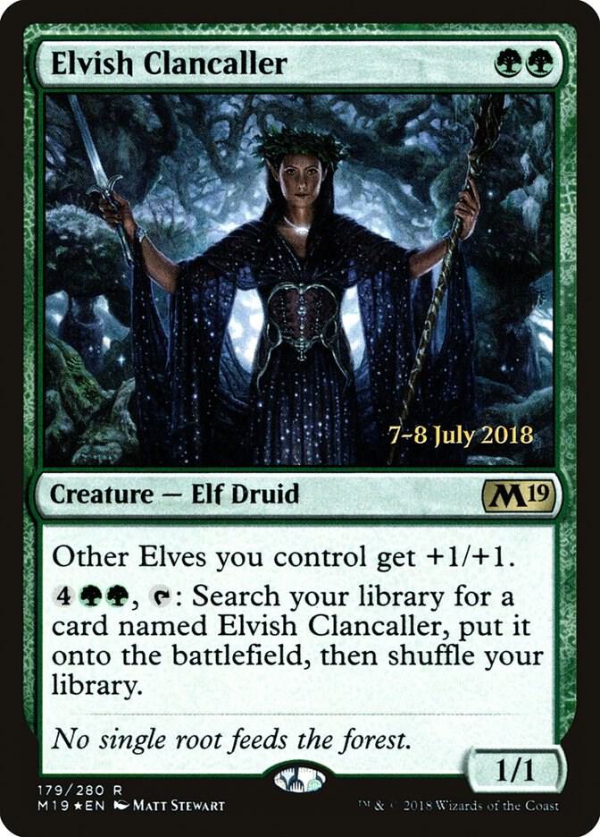 Elvish Clancaller 179 card from Prerelease Cards
