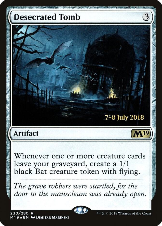 Desecrated Tomb 230 card from Prerelease Cards