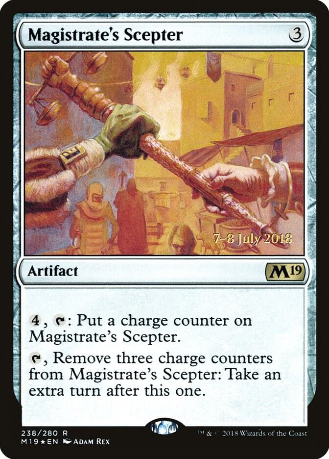 Magistrate's Scepter 238 card from Prerelease Cards